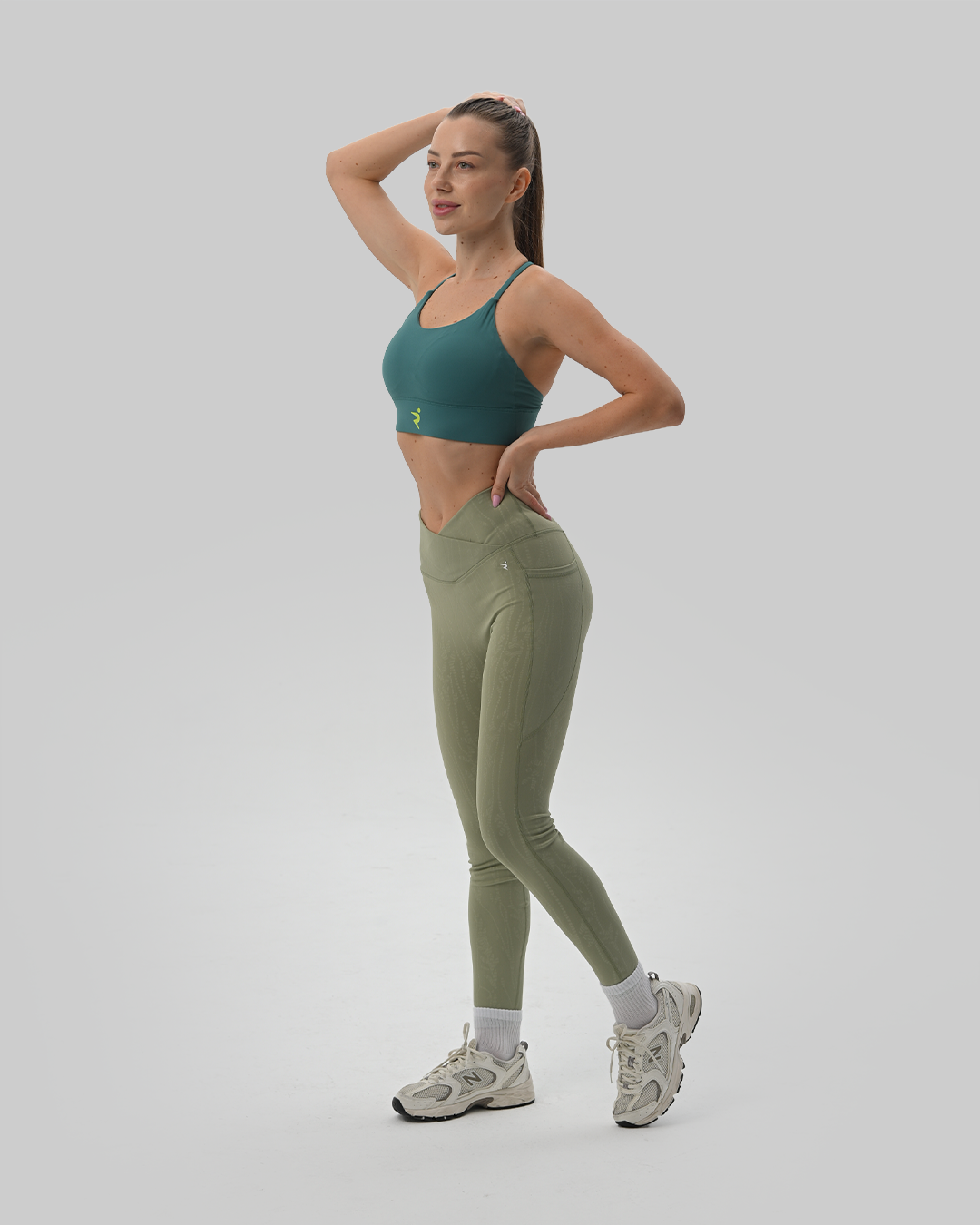 Cross Waistband Leggings