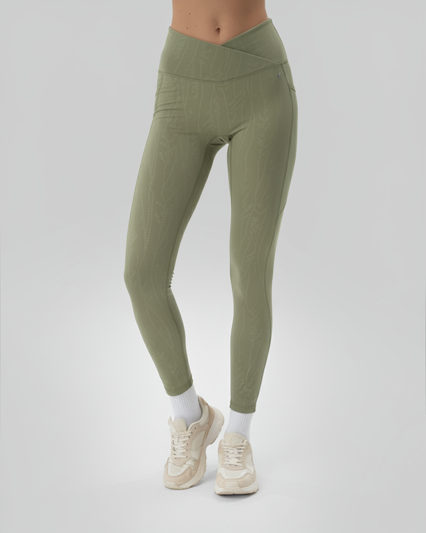 Cross Waistband Leggings