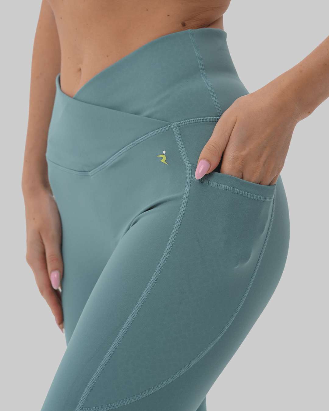 Cross Waistband Leggings