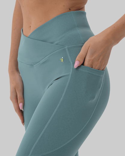 Cross Waistband Leggings