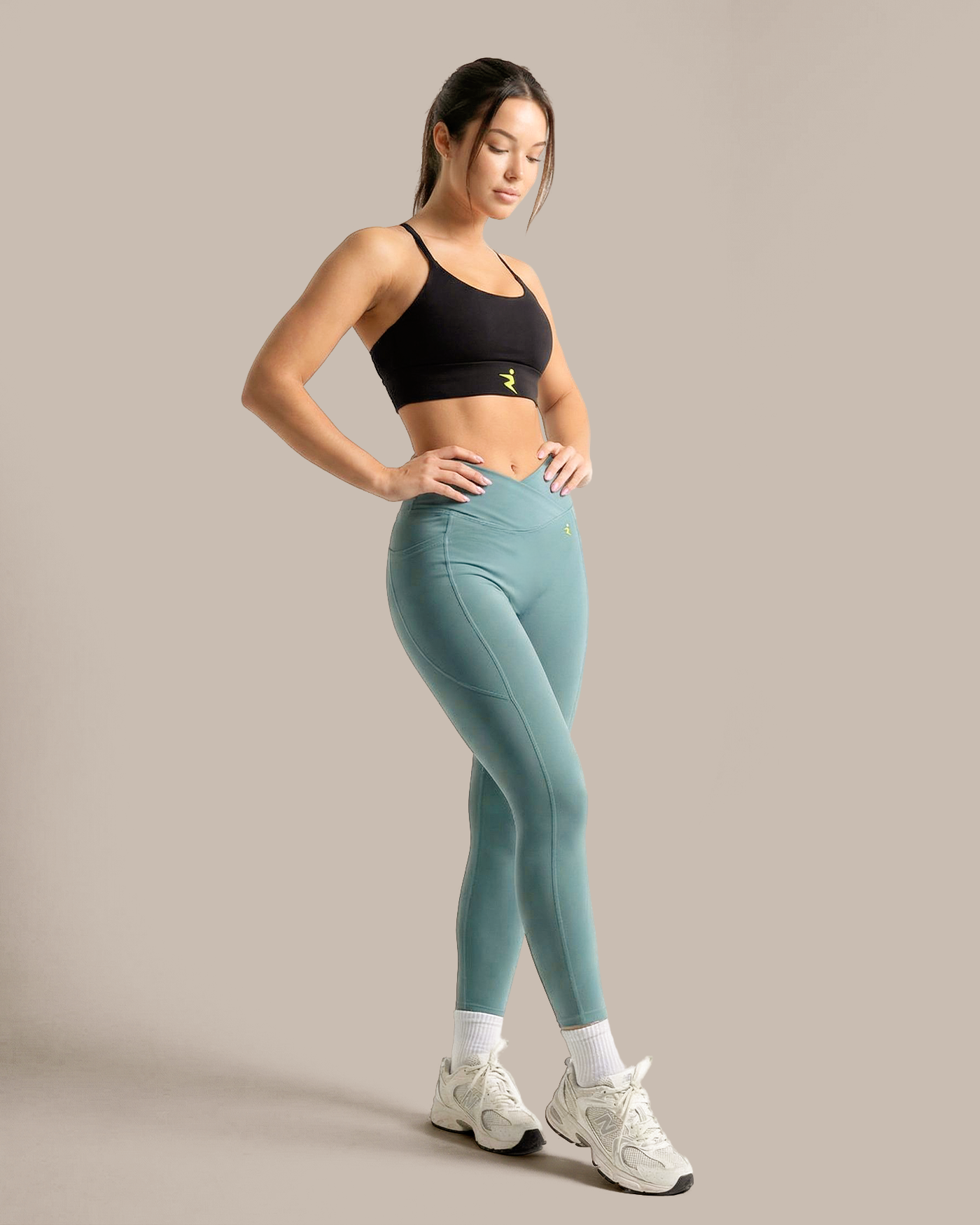 Cross Waistband Leggings