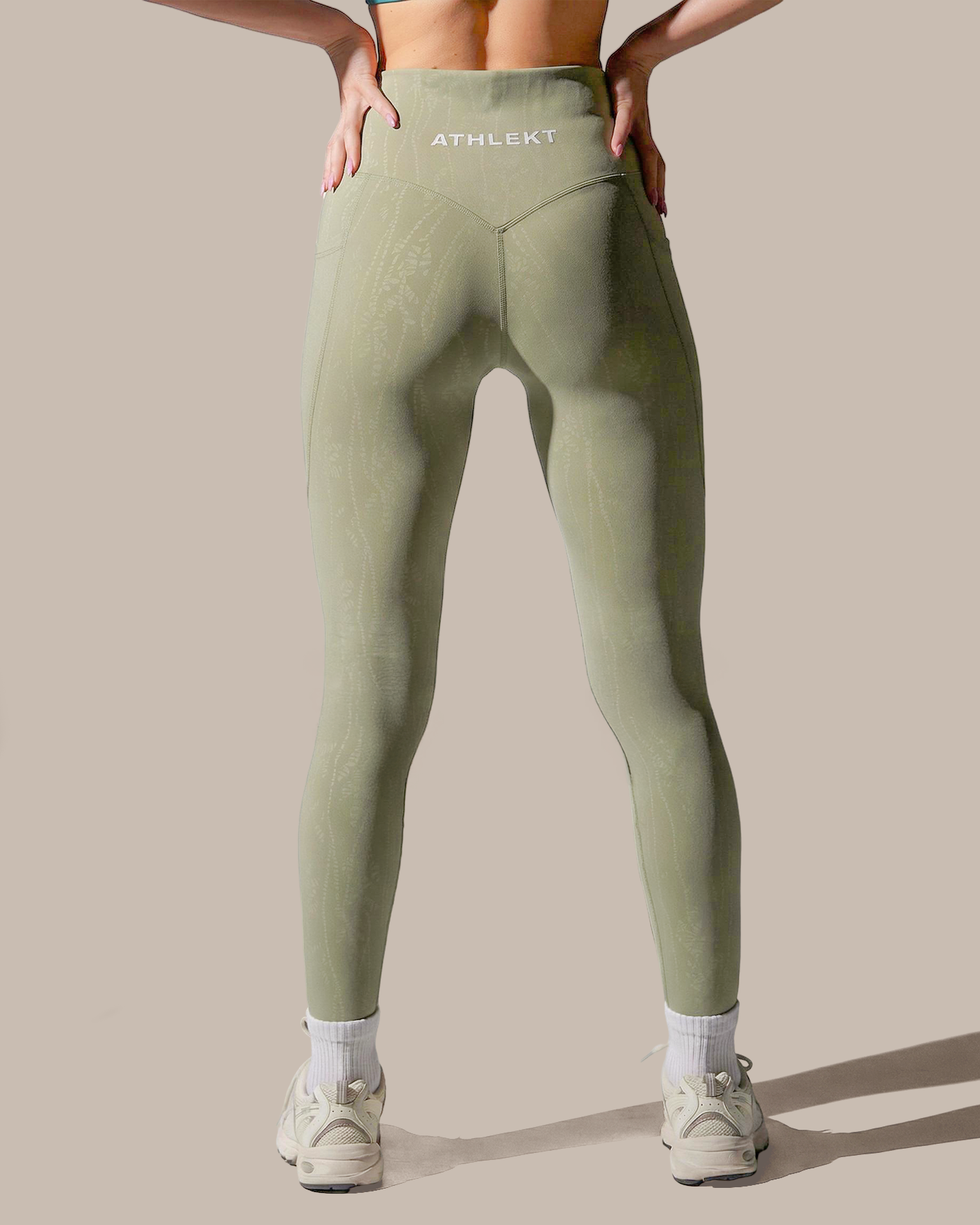 Cross Waistband Leggings